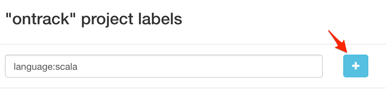 Creation of label from assignment dialog