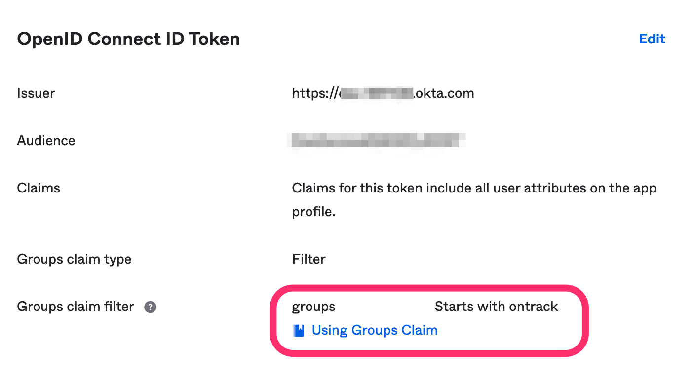 Okta Setup Groups