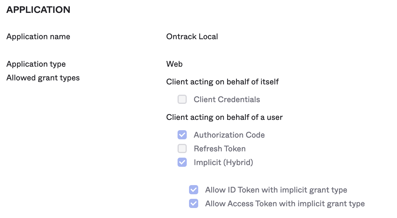 Okta Setup Application