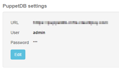 Settings section