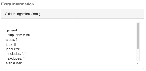 Branch ingestion configuration